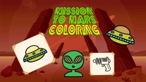 Mars Space Coloring Book - Ludoryx free online game