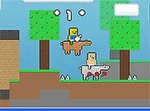 Baby Noob vs Baby Obby Horse Online Game