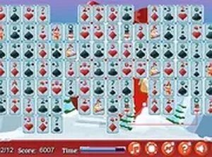 Xmas Card Connect Puzzle Game Online