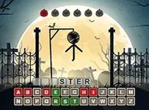 Halloween Hangman Word Puzzle Online Game