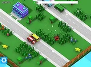 Lawn Mower City Driving Game