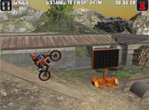 Moto Trials Junkyard Offroad Game