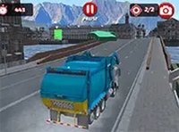 Amsterdam Truck Garbage Cleanup Online Game - Driving Simulation