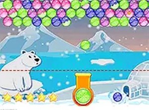 Winter Bubble Shooter Online Game