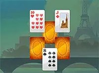 Paris Tripeaks Solitaire Puzzle