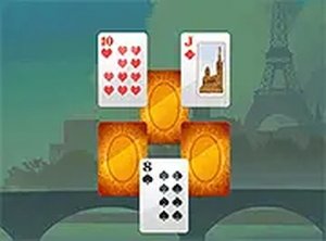 Paris Tripeaks Solitaire Game
