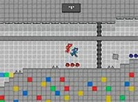 Red and Blue: Stick Huggy Online Arcade Game