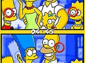 The Simpsons Find the Difference Puzzle Game Online