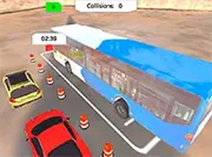 Parking Bus Training Simulator Game