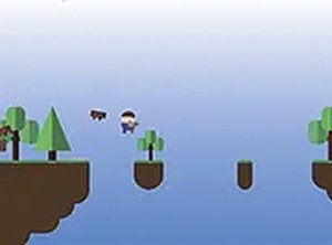 Dangerous Island of Sky Online Platformer Game