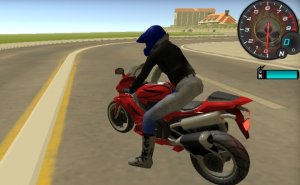 Moto Rider 3D Online Game